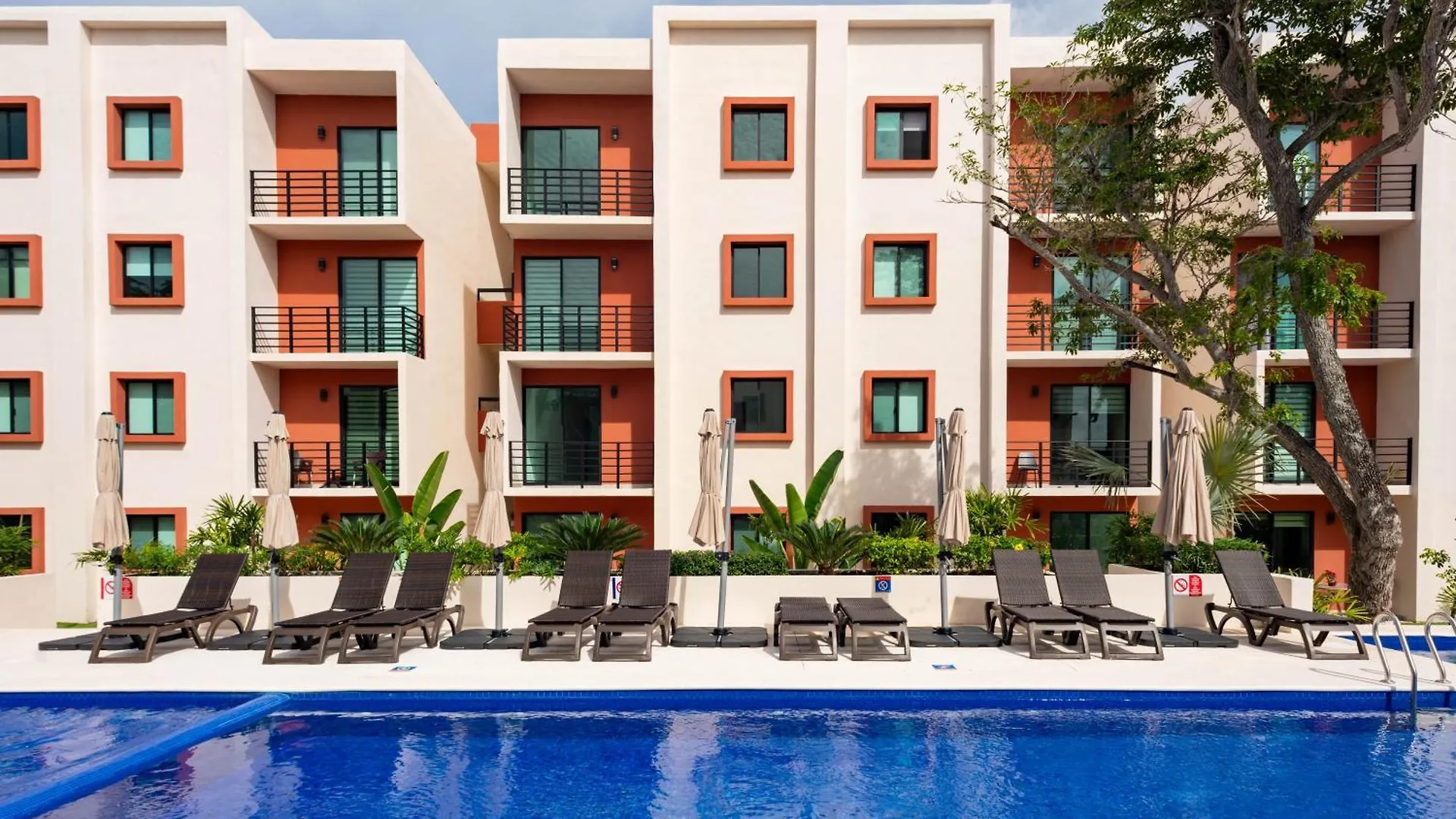 아파트 Acogedor Apartamento En Ombu Huayacan 칸쿤